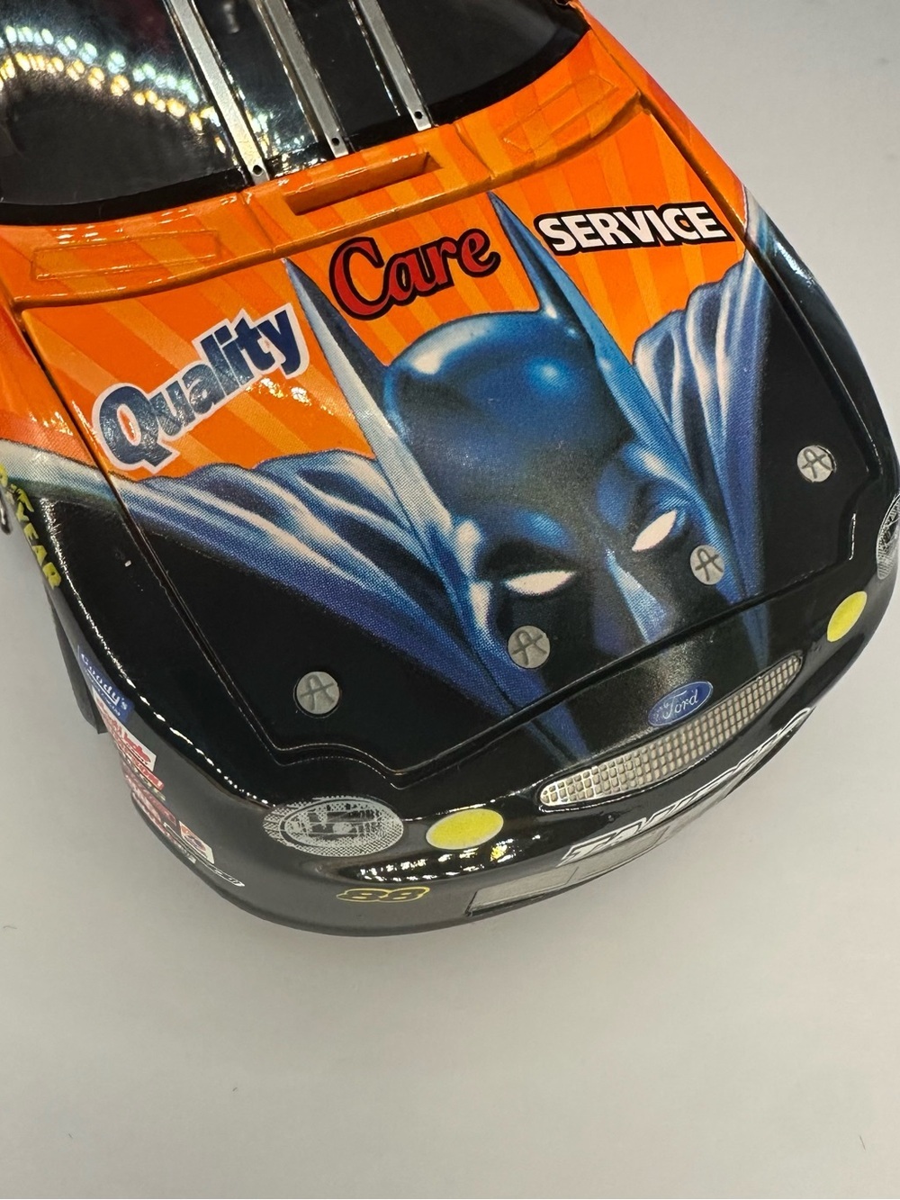 1998 Dale Jarrett Elite 50th Anniversary #88 Batman Ford Credit Die-Cast NASCAR - Picture 15 of 17
